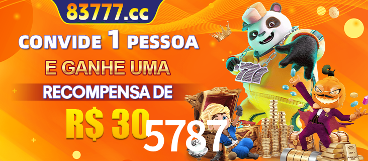 Banner institucional da 5787 sobre parceria de marcas e criação de uma marca de excelência, apresentando os mascotes de jogos populares como o Fortune Tiger.